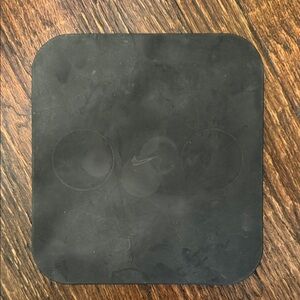 Nike Adapt Black Silicone Charging Pad 1.0 with Subtle Swoosh
